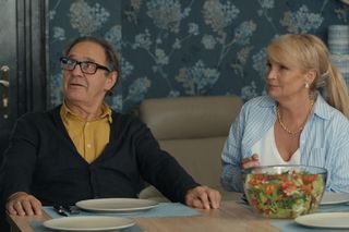 Barwy szczęścia, odcinek 3161. Jerzy (Bronisław Wrocławski), Małgorzata (Adrianna Biedrzyńska)