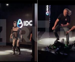 W Moskwie pokazano nowego robota. Scena nie wytrzymała emocji