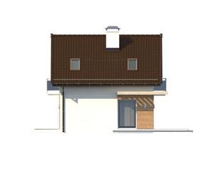 Projekt domu Z264 - wizualizacje i plany
