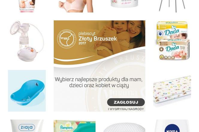 Złoty Brzuszek 2017: wybierz najlepsze produkty dla mam i dzieci w kategorii W dobrej cenie!