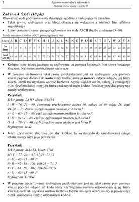 Matura 2012 - informatyka, poziom rozszerzony