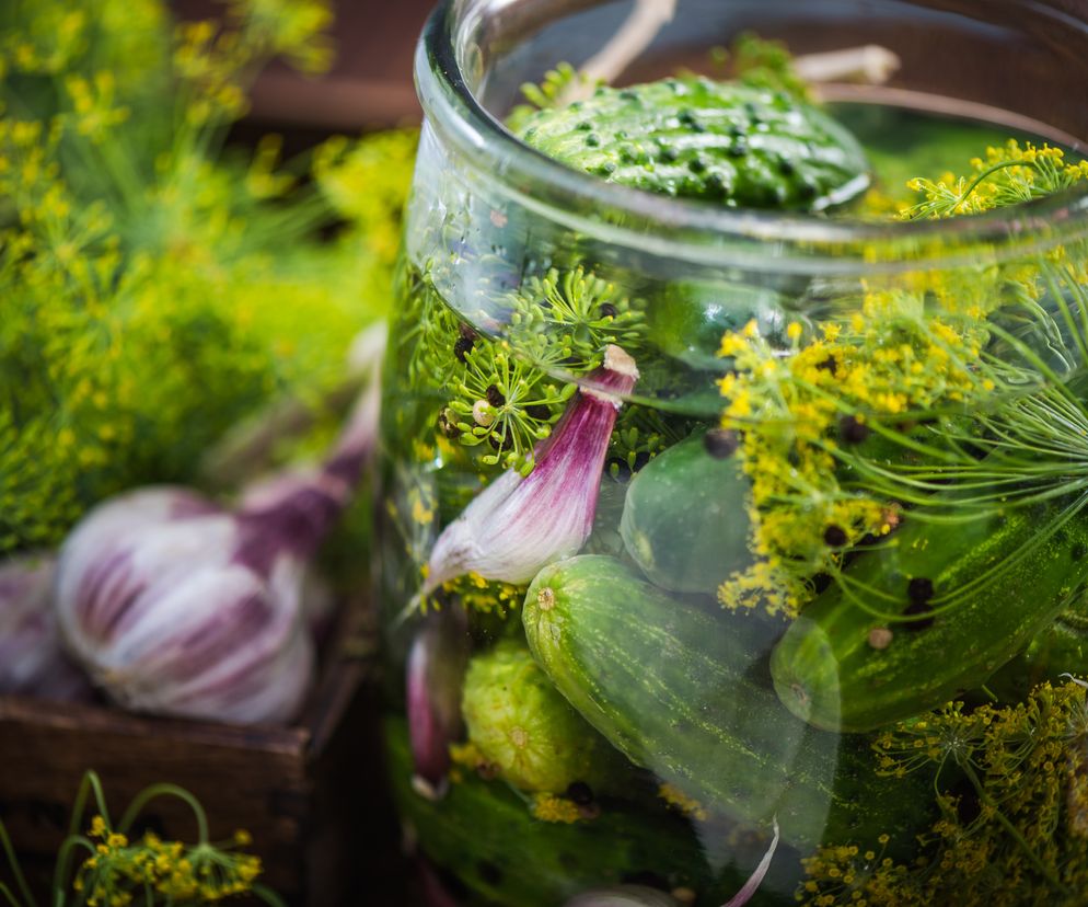 Ogórki marynowane w słodkiej zalewie octowej