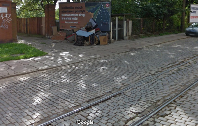 Ulica Potulicka w Szczecinie przed przebudową