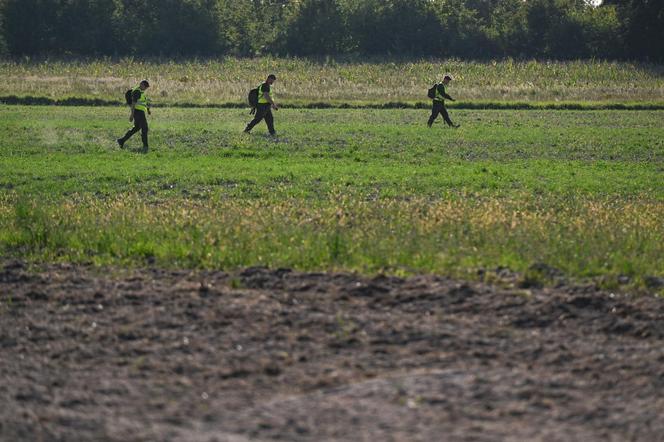 Poszukiwania rosyjskiego obiektu powietrznego w gminie Tyszowce