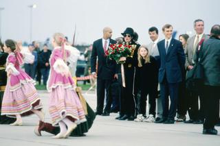 Michael Jackson w Warszawie, 1996r.