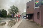 Wielki pożar hali w Gliwicach! Chmura dymu nad miastem