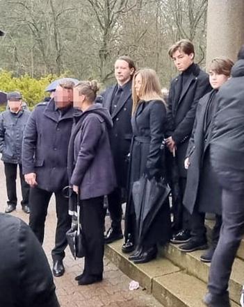 Pogrzeb mamy Radosława Majdana