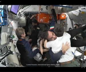 Slawosz Uznański Wiśniewski już na ISS. Po raz kolejny przemówił do Polaków