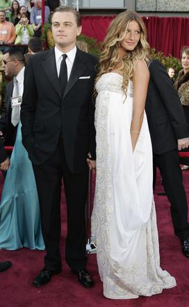 Leonardo Dicaprio, Gisele Bundchen - Oscary 2005