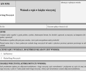 Wniosek o wykreślenie z hipoteki. Jak wypełnić wniosek KW-WPIS?