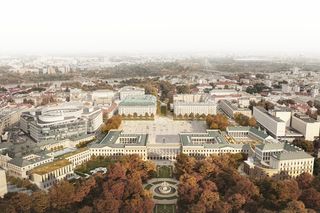 Odbudowa Pałacu Saskiego według WXCA