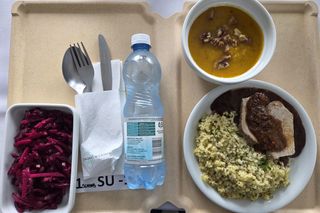 Posiłki w Szpitalu Uniwersyteckim w Krakowie