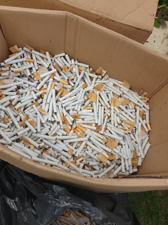 Pół miliona papierosów znalezionych w Wołominie