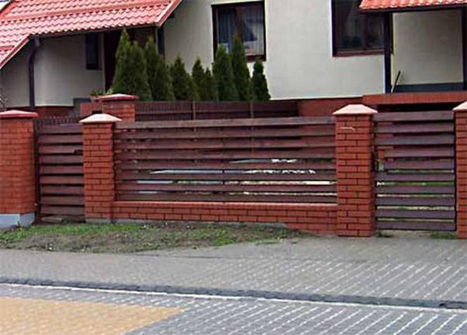 Ogrodzenie drewniane ochronne
