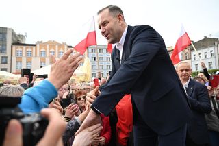 Tak Karol Nawrocki rozgrzewał się przed debatą prezydencką Super Expressu!