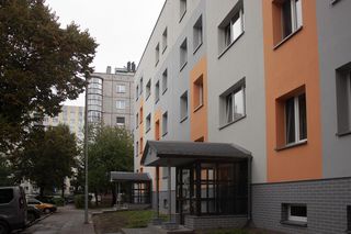 Blok przy Fredry 7 w Katowicach po termomodernizacji