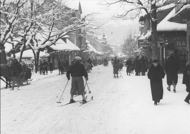 Zakopane: zima na Krupówkach sto lat temu