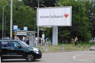 Oryginalne wyznanie miłości w centrum Szczecina