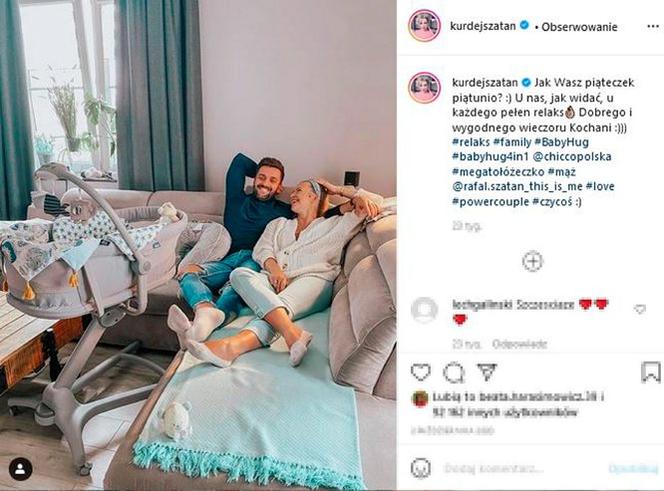 Basia Kurdej- Szatan z dzieckiem w salonie piękności