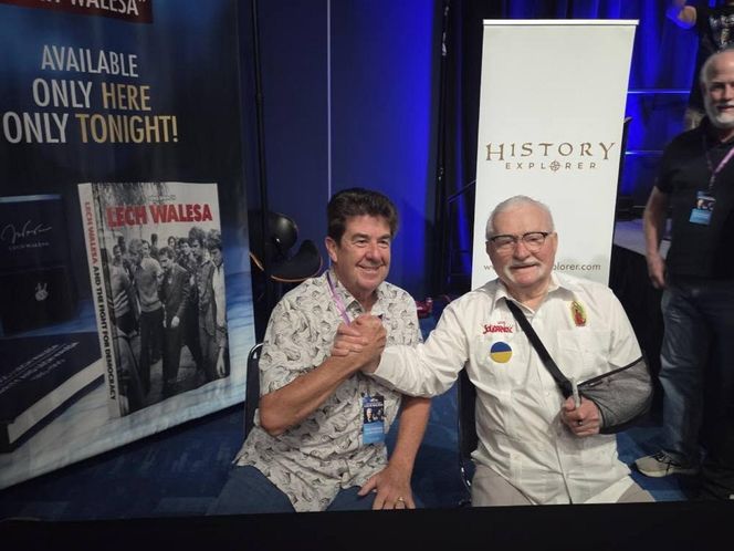 Wałęsa podbija Amerykę