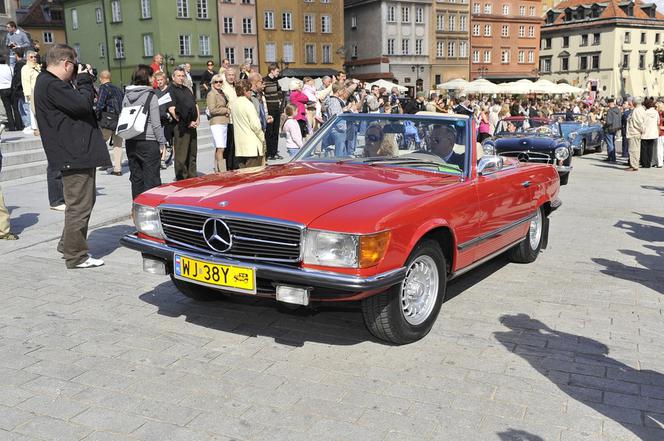 Parada Mercedesów w Warszawie 