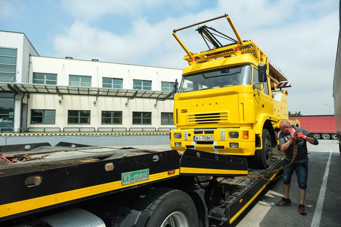 Dar warszawskich tramwajarzy dla Ukrainy