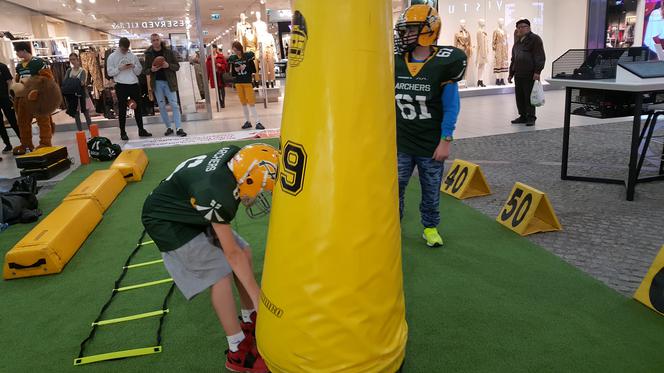 Pokazy futbolu amerykańskiego w wykonaniu Bydgoszcz Archers