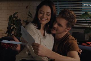 M jak miłość, odc 1510: Iza (Adriana Kalska), Marcin (Mikołaj Roznerski)