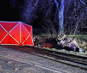 45-latek nie żyje, 21-latek został ciężko ranny. Tragiczny wypadek pod Stolcem