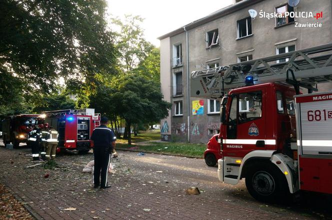 Wybuch gazu w Zawierciu. Jest śledztwo prokuratury