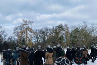 Drużyna Wczesnośredniowieczna Wytędze podczas treningu