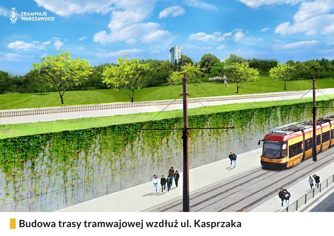 Tory na Kasprzaka! 205 mln zł za 5 minut mniej w tramwaju