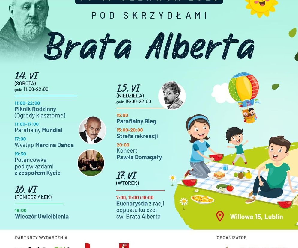 Pod skrzydłami Brata Alberta - plakat wydarzenia