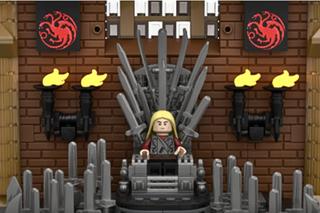 Ród smoka. Zbuduj słynny Żelazny Tron Targaryenów z klocków LEGO!