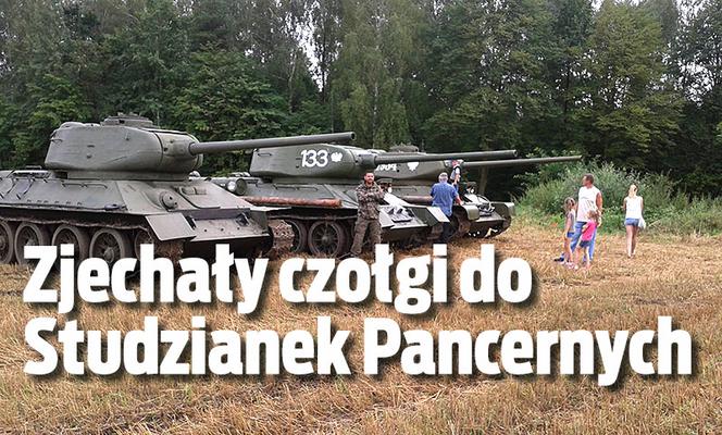 Zjechały czołgi do Studzianek Pancernych