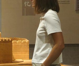 Iga Świątek w Muzem Architektury w Wuhan