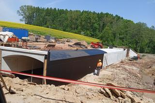 Budowa obwodnicy Wąchocka - maj 2023