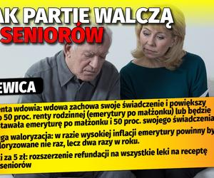 Tak partie walczą o seniorów