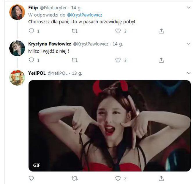 Wpisy Krystyny Pawłowicz