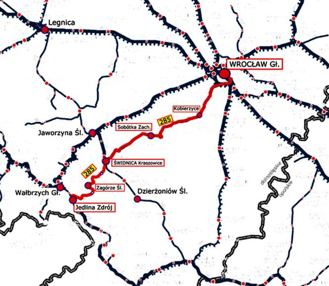 Ponad 20 kilometrów trasy, ktora będzie odbudowana, wiedzie przez góry