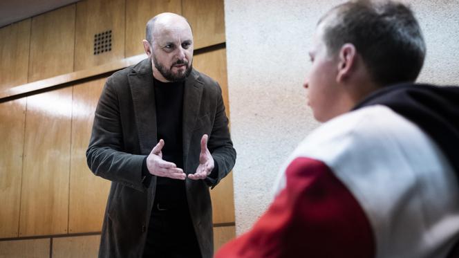 Kod genetyczny odc. 2. Tomasz Skowroński (Adam Woronowicz), Piotr (Maciej Musiałowski)