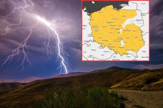Polska w niżowo-wyżowym potrzasku. Alerty IMGW przed burzami z gradem i upałem dla całego kraju