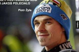 Najlepsze teksty Piotra Żyły. Jego „HE,HE,HE” jest już kultowe 