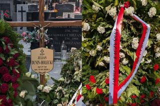 Grób syna Danuty Holeckiej