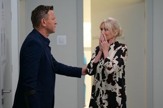 Pierwsza miłość. Ewa (Ewa Gawryluk), Michał (Wojciech Błach)