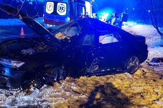 Pijany kierowca przeżył, ale pasażer zginął. Tragedia w Krakowie