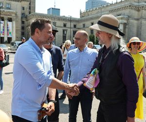 Parada Równości z politykami.