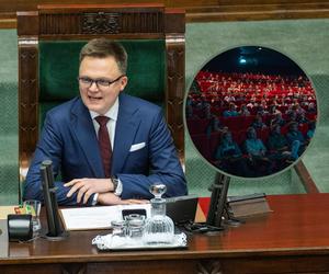 Obrady Sejmu na wielkim ekranie? Chce je pokazać warszawskie kino