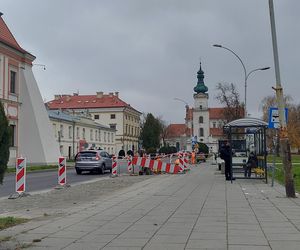 ulica Akademicka w remoncie