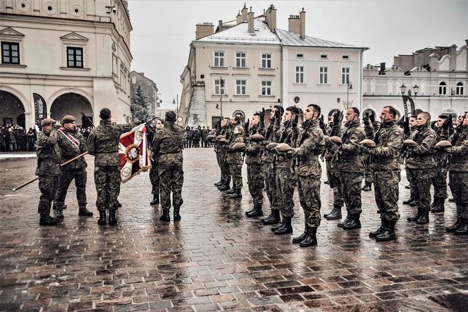 Terytorialsi złożyli przysięgę w Jarosławiu. 42 ochotników wypowiedziało słowa roty [Zdjęcia]